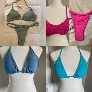 🆕 2 Bikinis & 2 extra tops - M/L SHEIN. LOT